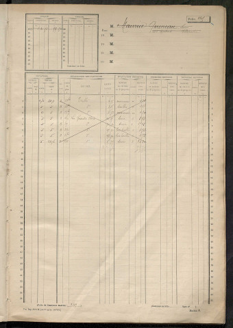 Matrice des propriétés non bâties, fol. 1205 à 1784.