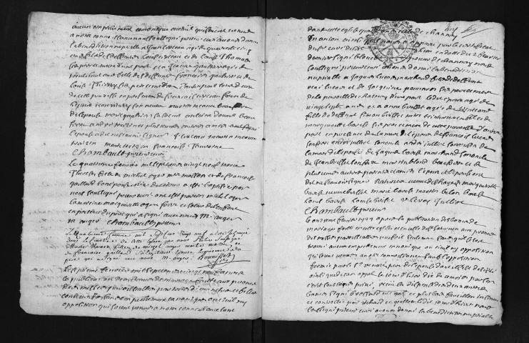 Baptêmes, mariages, sépultures, 1729