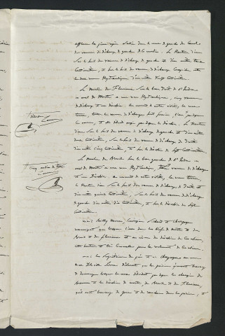 Procès-verbal de visite (25 juin 1849)