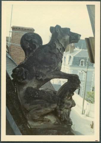 Amboise, hôtel Joyeuse : détails architecturaux.