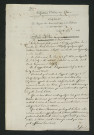 Arrêté préfectoral autorisant M. Conty à établir une seconde roue au moulin des Rives (4 novembre 1819)