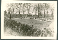 La Riche, prieuré Saint-Cosme : jardin.