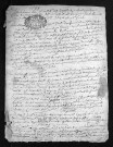 Collection du greffe. Baptêmes, mariages, sépultures, 1688 - Les années 1685-1687 sont lacunaires dans cette collection