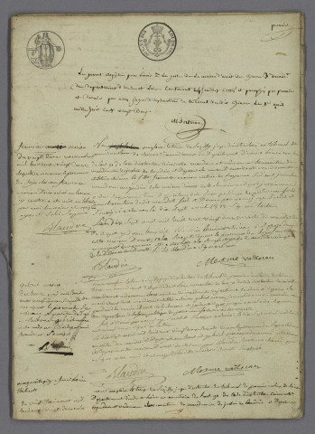 17 avril 1822-9 avril 1823