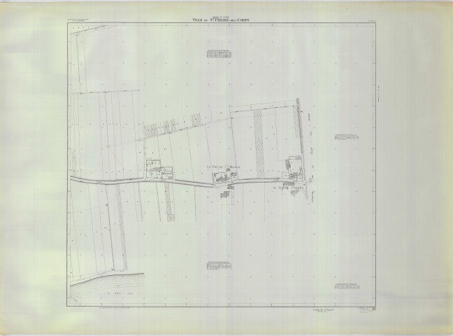 Plan topographique, planche 6
