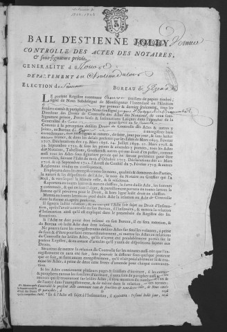 1742 (10 novembre)-1743 (2 octobre)