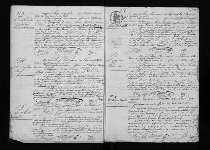 Naissances, 1833-1860