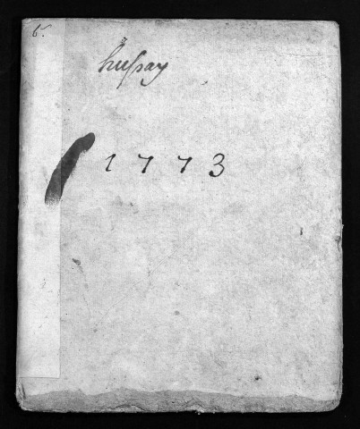 Baptêmes, mariages, sépultures, 1773