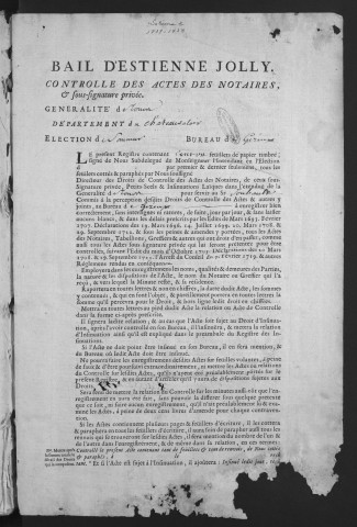 1737 (18 janvier)-1738 (23 janvier)