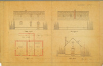 Chaumont-sur-Loire. Château. Construction et aménagement de la ferme, des servitudes et d'un garage automobile. Propriétaire : Prince de Broglie. Architecte : Marcel Boille. Pièces écrites.