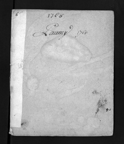 Collection du greffe. Baptêmes, mariages, sépultures, 1768