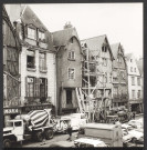 Place Plumereau, côté sud, état avant restauration.