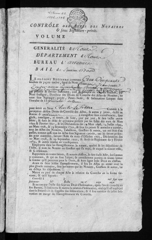 1776 (1er juin)-1778 (8 mai)