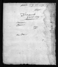 Collection du greffe. Baptêmes, mariages, sépultures, 1790-1791 - L'année 1789 est lacunaire dans cette collection