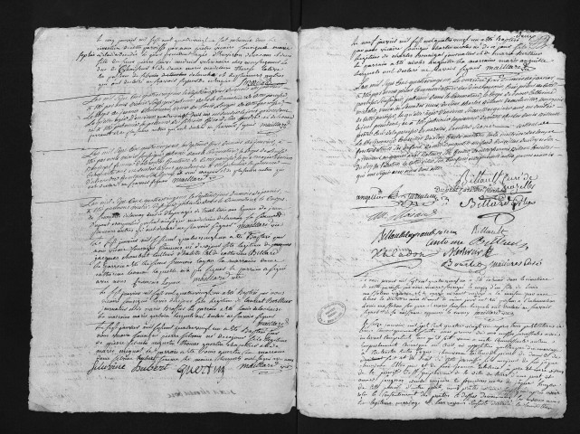 Collection du greffe. Baptêmes, mariages, sépultures, 1781