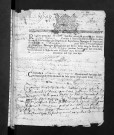Collection communale. Baptêmes, mariages, sépultures, 1708-1716 - Pour certaines années les baptêmes étaient célébrés à l'église de Saint-Georges