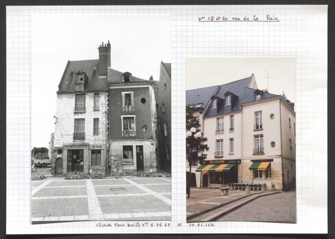 18 et 20 rue de la Paix.