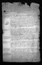 Collection du greffe. Baptêmes, mariages, sépultures, 1681 - Les années 1676-1680 sont lacunaires dans cette collection