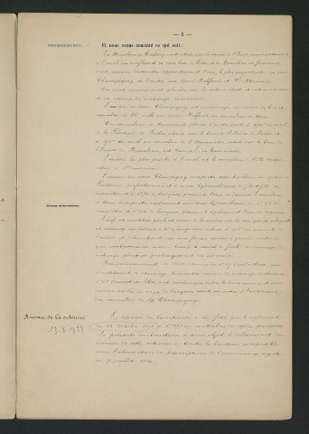 Procès-verbal de visite (30 avril 1902)