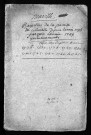 Collection du greffe. Baptêmes, mariages, sépultures, 1736-1745 - Les années 1720-1735 sont lacunaires dans cette collection