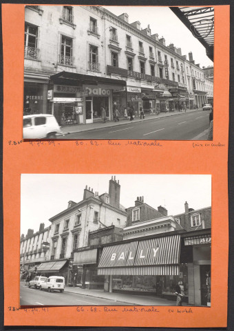 80, 82 rue Nationale ; 66, 68 rue Nationale.