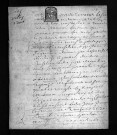 Baptêmes, mariages, sépultures, 1700