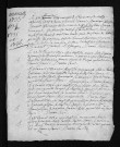 Collection du greffe. Baptêmes, mariages, sépultures, 1733-1736