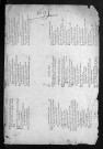 Collection du greffe. Baptêmes, mariages, sépultures, 1695