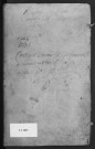 Centième denier et insinuations suivant le tarif (9 mai 1735-26 novembre 1738)