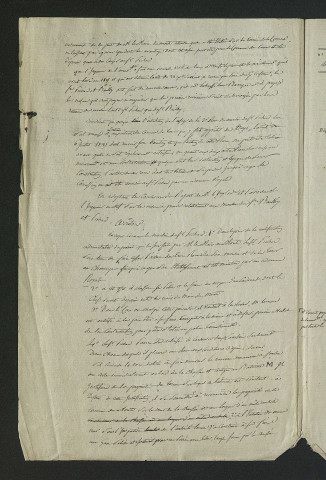 Arrêté préfectoral ordonnant l'arrêté des trois roues du moulin de M. Pichard jusqu'à établissement d'un règlement (12 juin 1826)