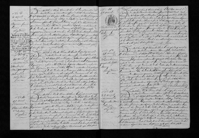 Naissances, 1868-1902