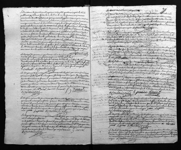 Collection du greffe. Baptêmes, mariages, sépultures, 1774