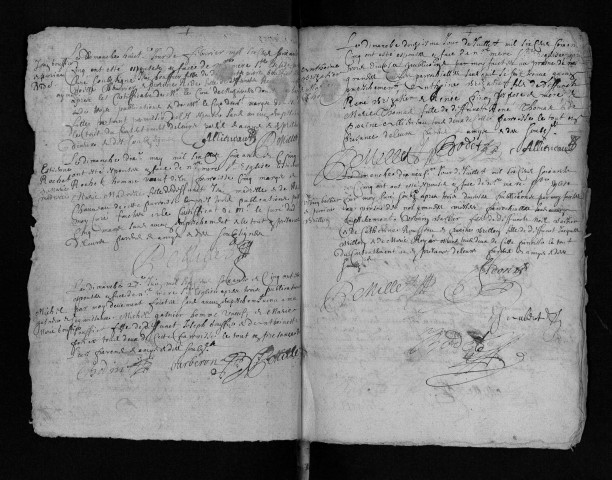 Collection communale. Mariages, 1665-1667