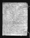 Collection du greffe. Baptêmes, mariages, sépultures, 1742-1745
