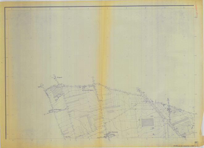 Tableau d'assemblage, plan 1