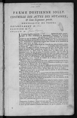 1737 (10 novembre)-1738 (18 novembre)