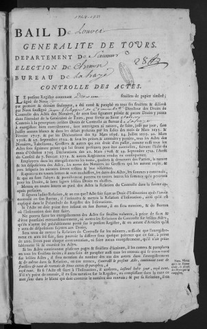1748 (6 décembre)-1751 (31 mai)