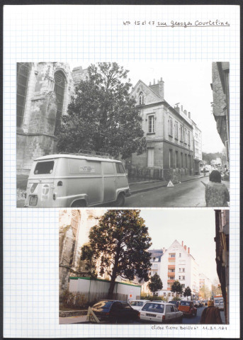 15 et 17 rue Georges Courteline.