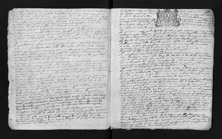 Collection du greffe. Baptêmes, mariages, sépultures, 1711 - Les années 1706-1710 sont lacunaires dans cette collection