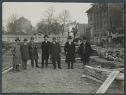 Muséum national d'histoire naturelle, Paris. - Reconstruction du jardin d'hiver et des serres, construction de la galerie de botanique.