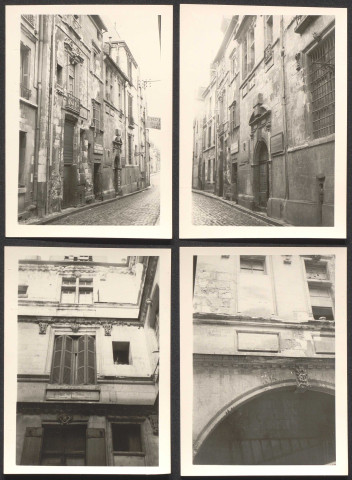 Hôtel Robin Quantin, 15 rue Paul-Louis Courier ; hôtel de Juste, 17 rue Paul-Louis Courier.