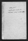 Naissances, mariages, décès, 1793-an III