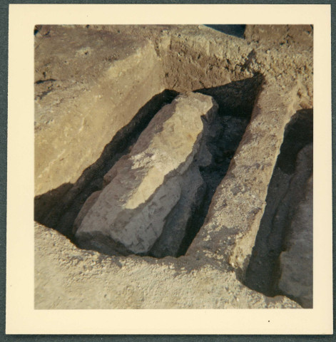 La Riche, prieuré Saint-Cosme : fouilles.