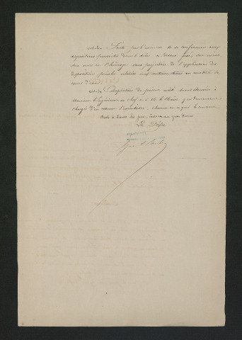 Arrêté (2 juillet 1864)