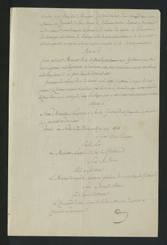 Ordonnance royale valant règlement d'eau (19 mai 1834)