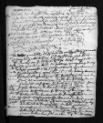 Collection du greffe. Baptêmes, mariages, sépultures, 1760 - L'année 1759 est lacunaire dans cette collection