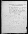 Collection du greffe. Baptêmes, mariages, sépultures, 1737-1741 - Les années 1708-1736 sont lacunaires dans cette collection