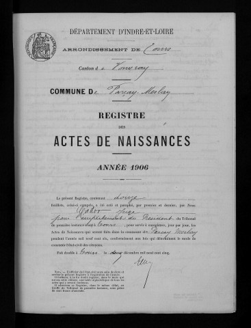 Naissances, 1906-1922