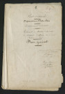 Plan général, plans et profils en long (7 octobre 1846)