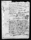 Collection communale. Baptêmes,1660-1676 ; mariages, 1663-1673 ; sépultures, 1671-1681